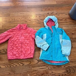 Girls Columbia whirlibird li interchangeable jacket